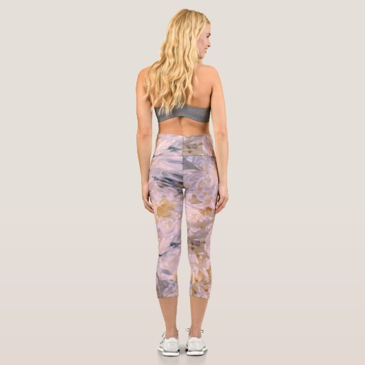 Leggings Capri chrysanthemum bloom (Verso)