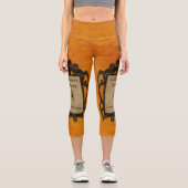 Leggings Capri Chute de neige commune (Recto)
