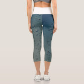 Leggings Capri Chute de pluie (Verso)