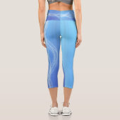 Leggings Capri Ciel bleu (Verso)