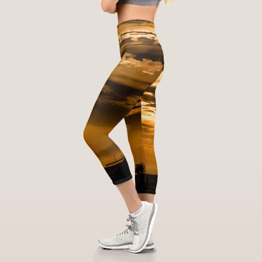 Leggings Capri Ciel doré (Gauche)