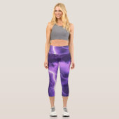Leggings Capri ciel magnifique, tonnerre (Recto)