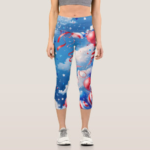 Leggings Capri Ciel Plein de Liberté