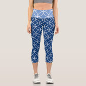 Leggings Capri Círculos entrelazados (Recto)
