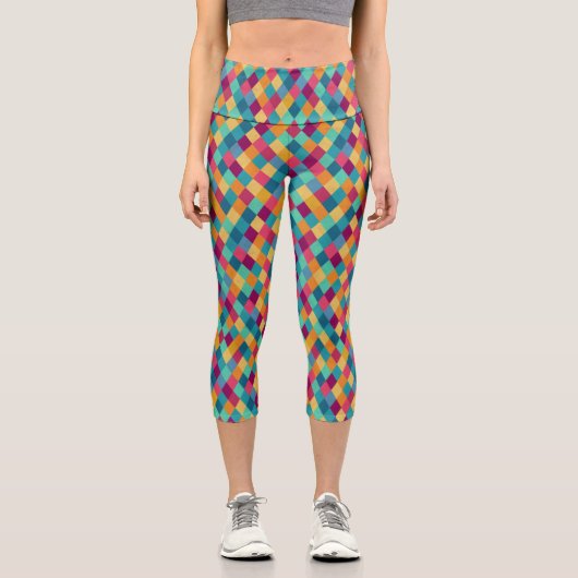 Leggings Capri Circus Multicolor Rhombus (Recto)