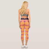 Leggings Capri Cirque jaune (Verso)