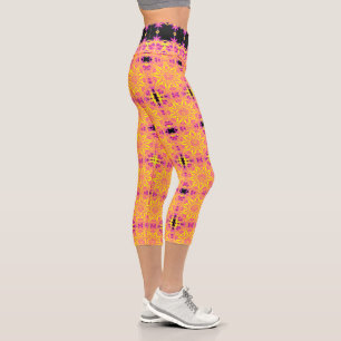Leggings Capri Cirque jaune