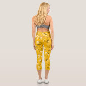 Leggings Capri citrons aquarelle 10 (Verso)