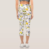 Leggings Capri citrons aquarelle 14 (Verso)