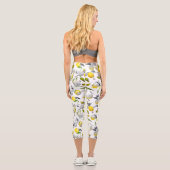 Leggings Capri citrons aquarelle 14 (Verso)