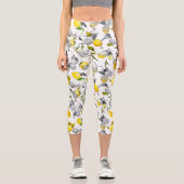 Leggings Capri citrons aquarelle 14 (Recto)