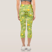 Leggings Capri citrons aquarelle 22 (Verso)