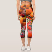 Leggings Capri Citrouille coloré (Verso)