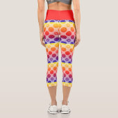 Leggings Capri Citrus Rainbow PopArt (Verso)