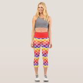 Leggings Capri Citrus Rainbow PopArt (Recto)