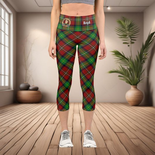 Leggings Capri Clan Boyd Tartan