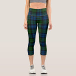 Leggings Capri Clan Campbell Tartan Scottish Plaid<br><div class="desc">Améliorez votre garde-robe traditionnelle d'hiver avec ces leggings en plaid militaire Campbell,  clan écossais audacieux,  colorés et de qualité. Idéal pour les vacances et parfait pour les activités hivernales,  l'entraînement ou l'entraînement</div>
