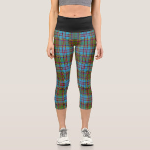 Leggings Capri Clan classique Anderson Tartan Plaid