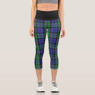 Leggings Capri Clan Classique Baird Tartan Plaid