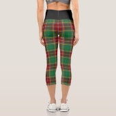 Leggings Capri Clan Classique Baxter Tartan Plaid (Verso)