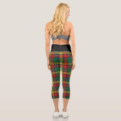 Leggings Capri Clan classique Buchanan Tartan Plaid (Verso)