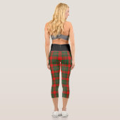 Leggings Capri Clan Classique Callender Tartan Plaid (Verso)