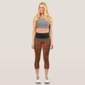 Leggings Capri Clan Classique Callender Tartan Plaid (Recto)