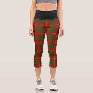 Leggings Capri Clan classique Cameron Tartan Plaid