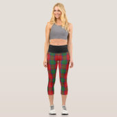 Leggings Capri Clan Classique Chisholm Tartan Plaid (Recto)