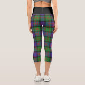 Leggings Capri Clan classique Donald MacDonald Tartan Plaid (Verso)