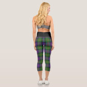 Leggings Capri Clan classique Donald MacDonald Tartan Plaid (Verso)