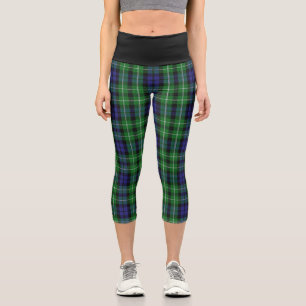 Leggings Capri Clan Classique Graham Tartan Plaid