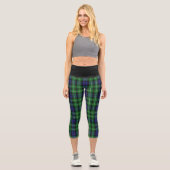 Leggings Capri Clan Classique Graham Tartan Plaid (Recto)