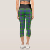 Leggings Capri Clan classique Hunter Tartan Plaid (Verso)