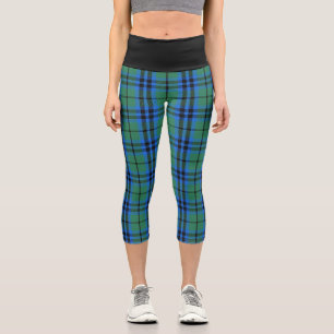 Leggings Capri Clan classique Keith Tartan Plaid