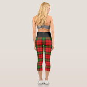 Leggings Capri Clan classique Kerr Tartan Plaid (Verso)