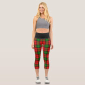 Leggings Capri Clan classique Kerr Tartan Plaid (Recto)
