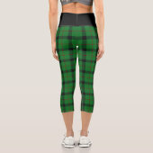 Leggings Capri Clan Classique Kincaid Tartan Plaid (Verso)