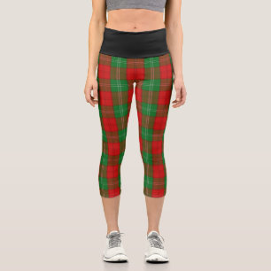Leggings Capri Clan Classique Lennox Tartan Plaid