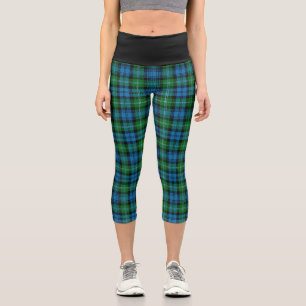Leggings Capri Clan classique Lyon Tartan Plaid