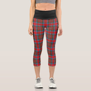 Leggings Capri Clan classique MacBean MacBain Tartan Plaid