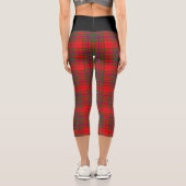 Leggings Capri Clan classique MacDougall Tartan Plaid (Verso)