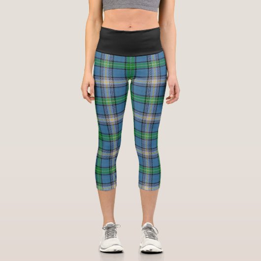 Leggings Capri Clan classique MacDowall Tartan Plaid (Recto)
