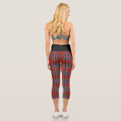 Leggings Capri Clan classique MacFarlane Tartan Plaid (Verso)