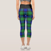Leggings Capri Clan classique MacKay Tartan Plaid (Verso)