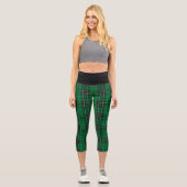 Leggings Capri Clan classique MacLean Chasse Tartan Plaid (Recto)