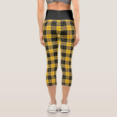 Leggings Capri Clan classique MacLeod de Lewis Tartan Plaid (Verso)