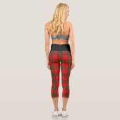 Leggings Capri Clan classique Maxwell Tartan Plaid (Verso)