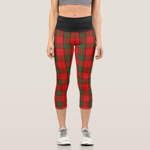 Leggings Capri Clan classique Maxwell Tartan Plaid