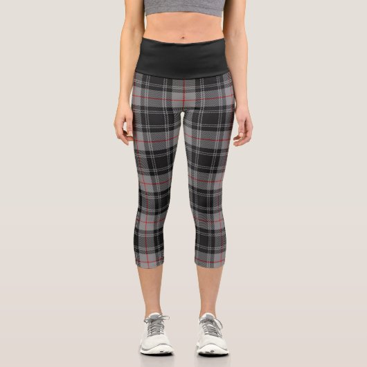 Leggings Capri Clan classique Moffat Tartan Plaid (Recto)